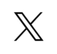 x twitter logo white